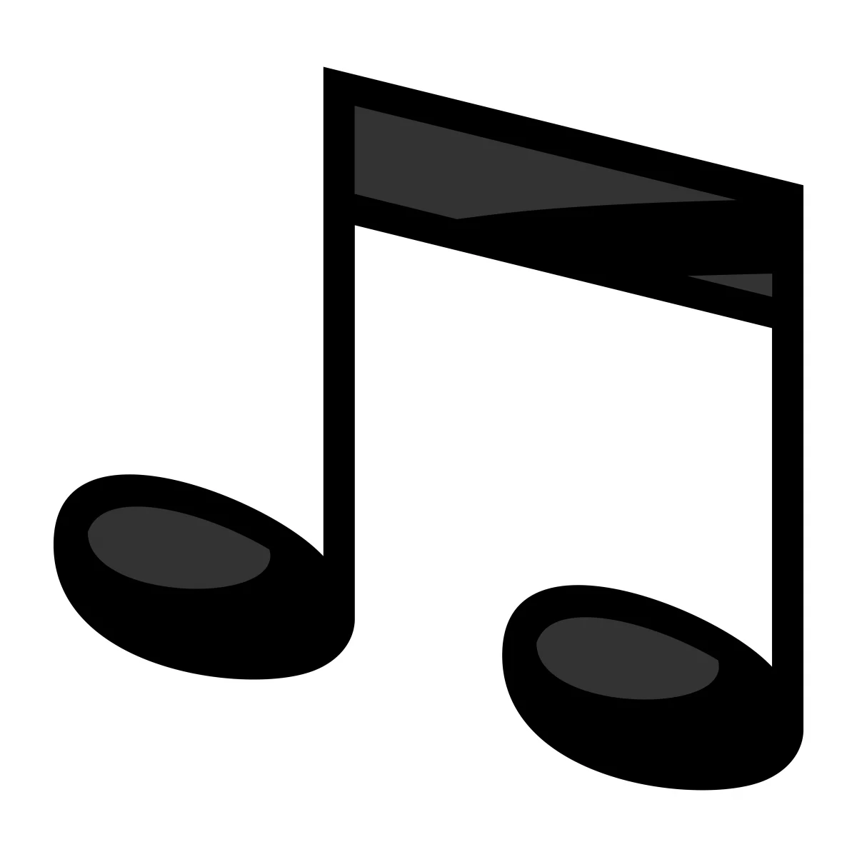 Music Notes Vector Icon